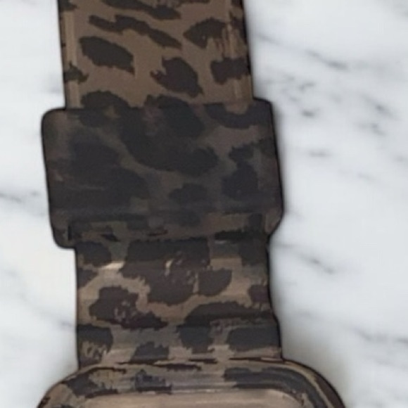 Animal Print Soft TPU Band + Case Compatible w/apple watch 38mm/40mm - Picture 2 of 3